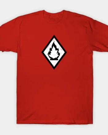 The Blastwave Flamethrower Helmet Insignia T-Shirt