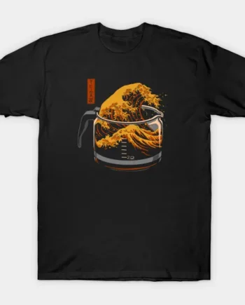 The Great Wave Of Coffee T-Shirt