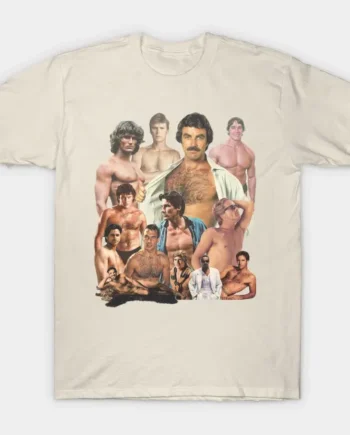 Vintage Hunks Of The 80s T-Shirt