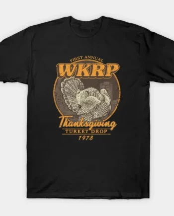 WKRP Turkey Drop T-Shirt