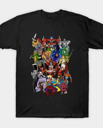 90s Cartoon Hero's T-Shirt