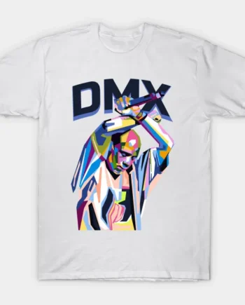 Abstract Dmx Legend In WPAP T-Shirt