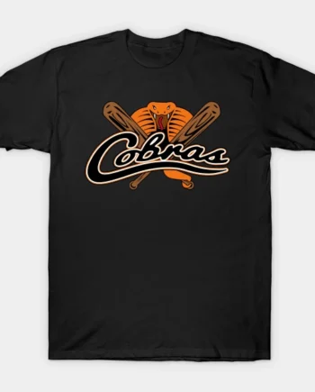 Cobras Baseball Logo T-Shirt