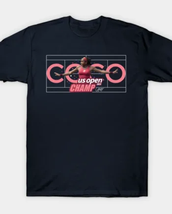 Coco Us Open Champion T-Shirt