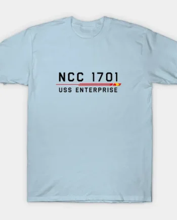 Crew Shirt For TOS Enterprise - Light T-Shirt