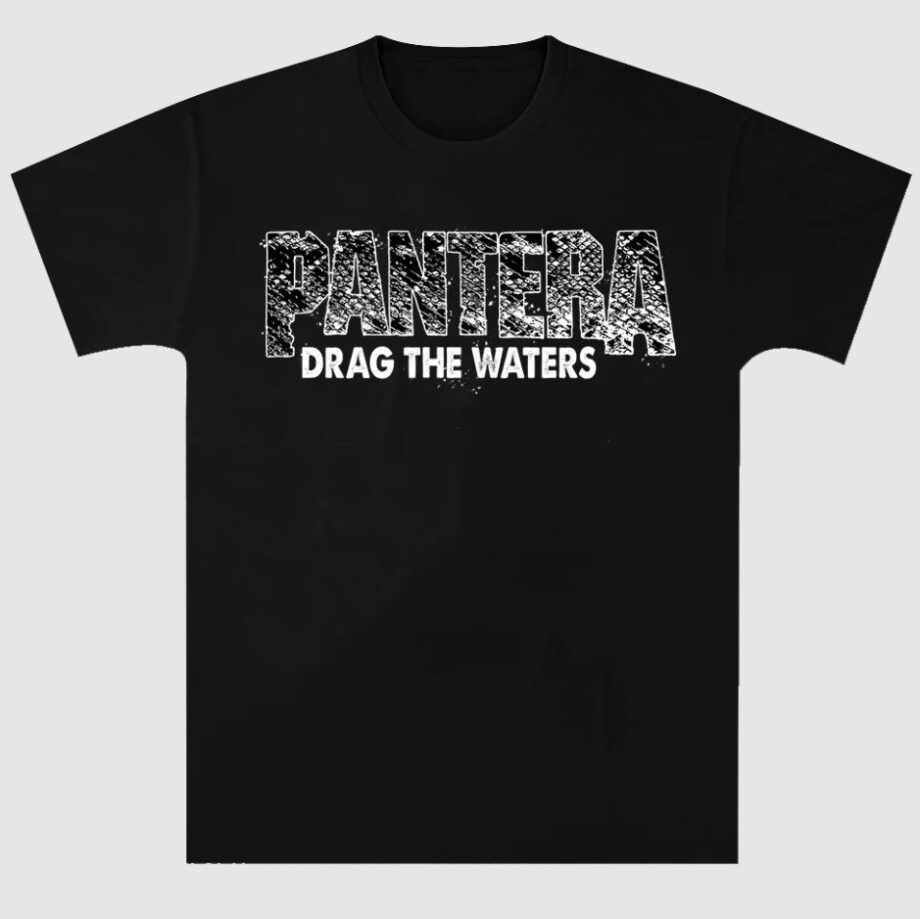 DRAG THE WATERS SNAKESKIN T-SHIRT