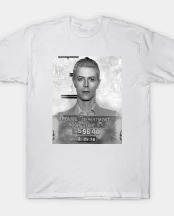 David Bowie Mugshot T-Shirt