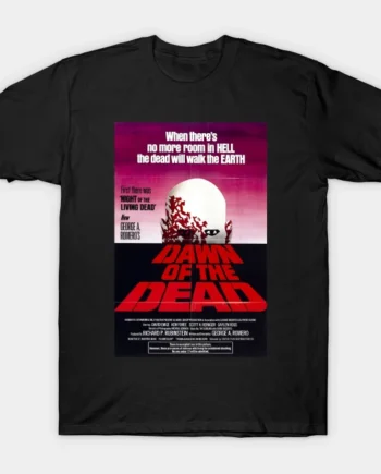 Dawn Of The Dead 1978 Original Movie Poster T-Shirt1