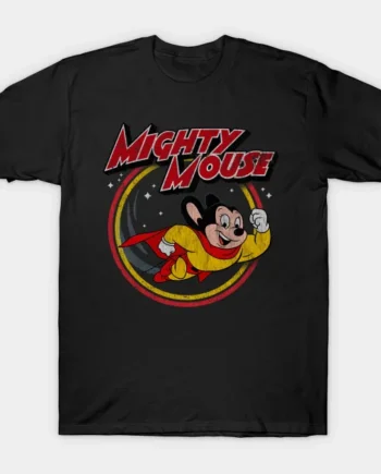 Distressed Mighty Mouse T-Shirt