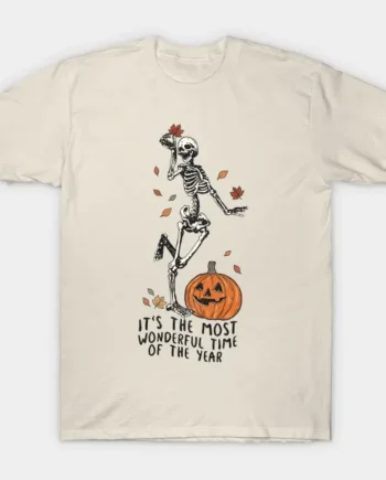 Funny Halloween Skeleton T-Shirt