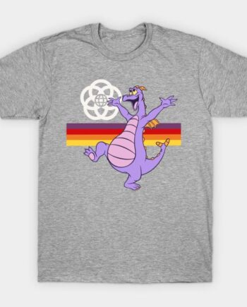 Happy Little Purple Dragon Of Imagination T-Shirt