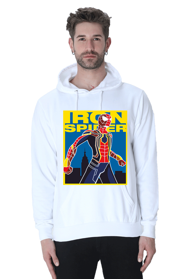 Iron on sale spider hoodie