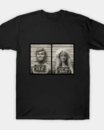 Ken & Barbie Mugshots T-Shirt