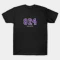 Kobe Bryant Number 8 24 T-Shirt