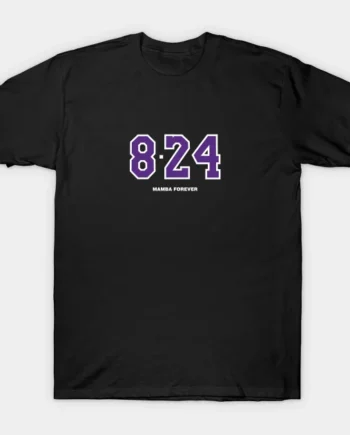 Kobe Bryant Number 8 24 T-Shirt