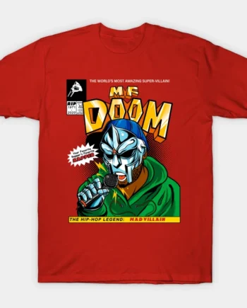 MF DOOM Comic Cover T-Shirt
