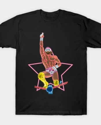 Macho Man Top Rope Neon Color T-Shirt