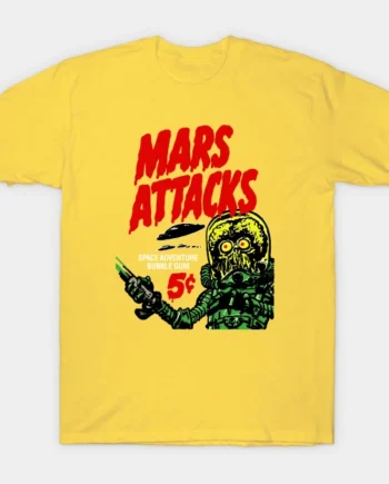 Mars Attacks Bubble Gum T-Shirt