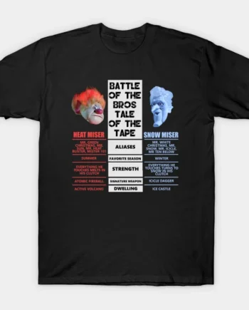 Miser Brothers Battle Of The Bros T-Shirt