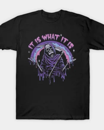 Pastel Goth Grim Reaper T-Shirt