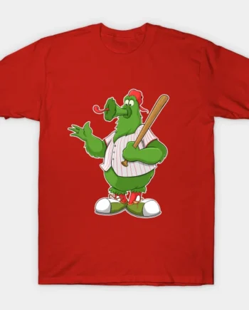 Philly Phanatic Baseball Mascot T-Shirt