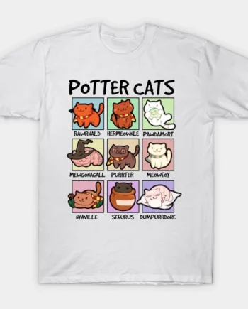 Potter Cats T-Shirt