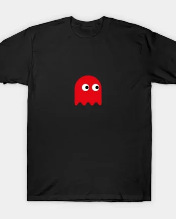 Retro Red Ghost T-Shirt