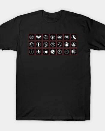 Rush - Icons For All Albums T-Shirt