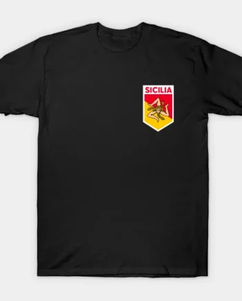 Sicily Flag Emblem T-Shirt