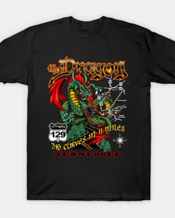 The Dragon North Carolina Tennessee T-Shirt