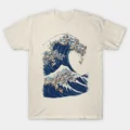 The Great Wave Of Cat T-Shirt