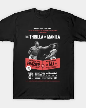 Thriller In Manila - Ali Vs Frazier T-Shirt