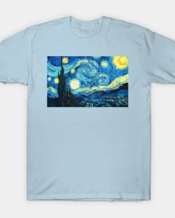 Van Gogh - Starry Night T-Shirt