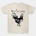 Vintage Black And White Alice In Chains T-Shirt