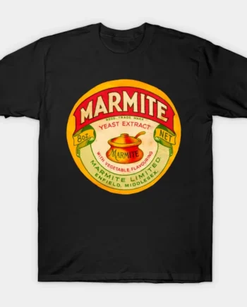 Vintage Marmite Yeast Extract Jar Label T-Shirt