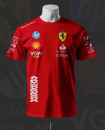 Ferrari 2025 Formula 1 Lewis Hamilton T-Shirt