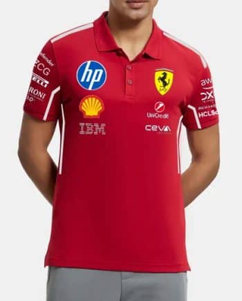 Ferrari F1 2025 Polo T-Shirt