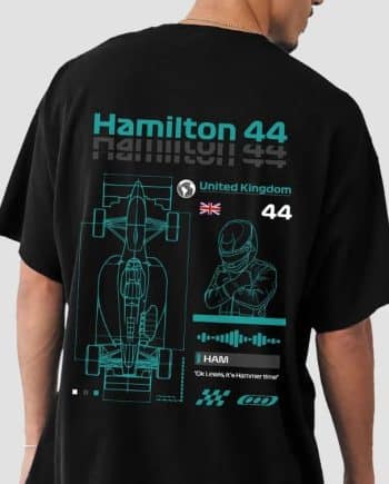 Lewis Hamilton 44 Oversized T-Shirt