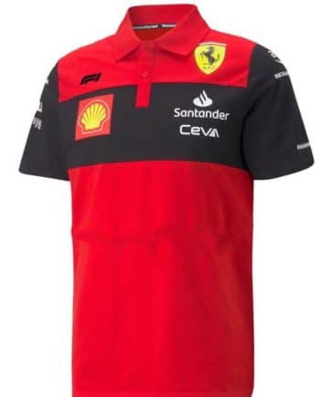 Lewis Hamilton Ferrari 2025 F1 Polo T-Shirt