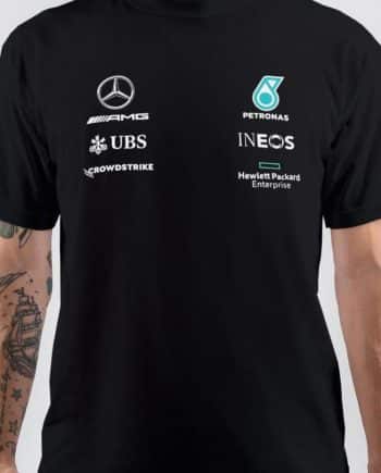 Petronas Formula 1 Black T-Shirt