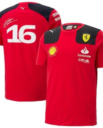 Scuderia Ferrari Charles Leclerc F1 2023 T-Shirt