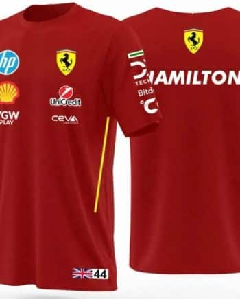 Lewis Hamilton Ferrari F1 Kids T-Shirt