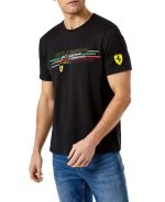 Scuderia Ferrari Crewneck Black T-Shirt