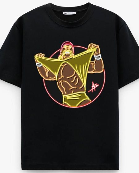 Hulk Hogan Black T-Shirt