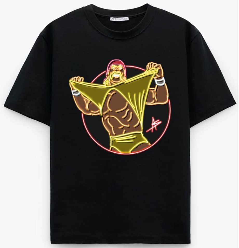 Hulk Hogan Black T-Shirt