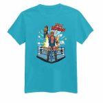 Hulk Hogan Light Blue T-Shirt