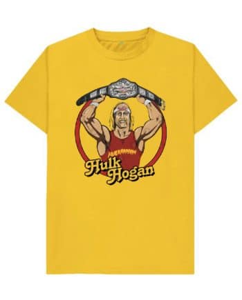 Hulk Hogan Yellow T-Shirt
