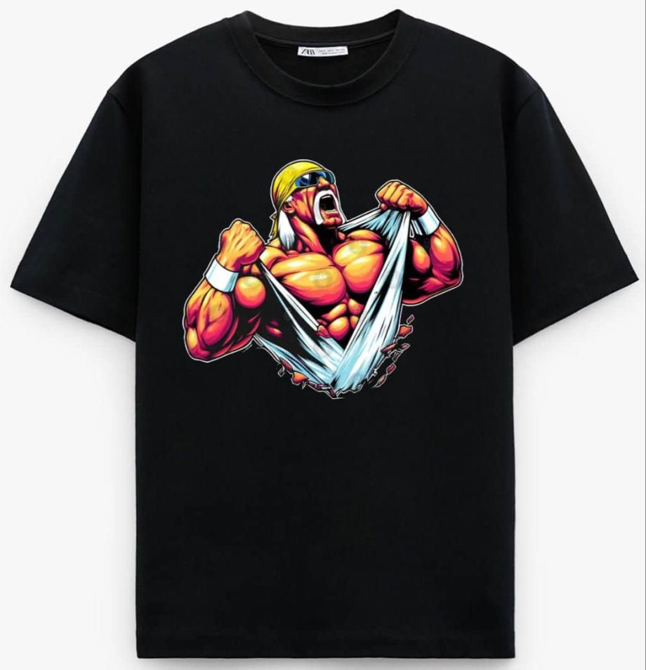 Hulk Hogan Black T-Shirt