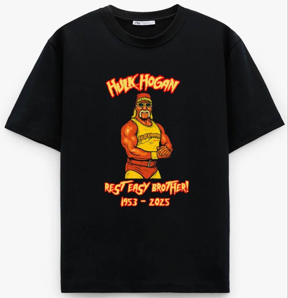 Hulk Hogan Black T-Shirt