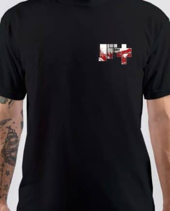 Demon Back Half Sleeve T-Shirt